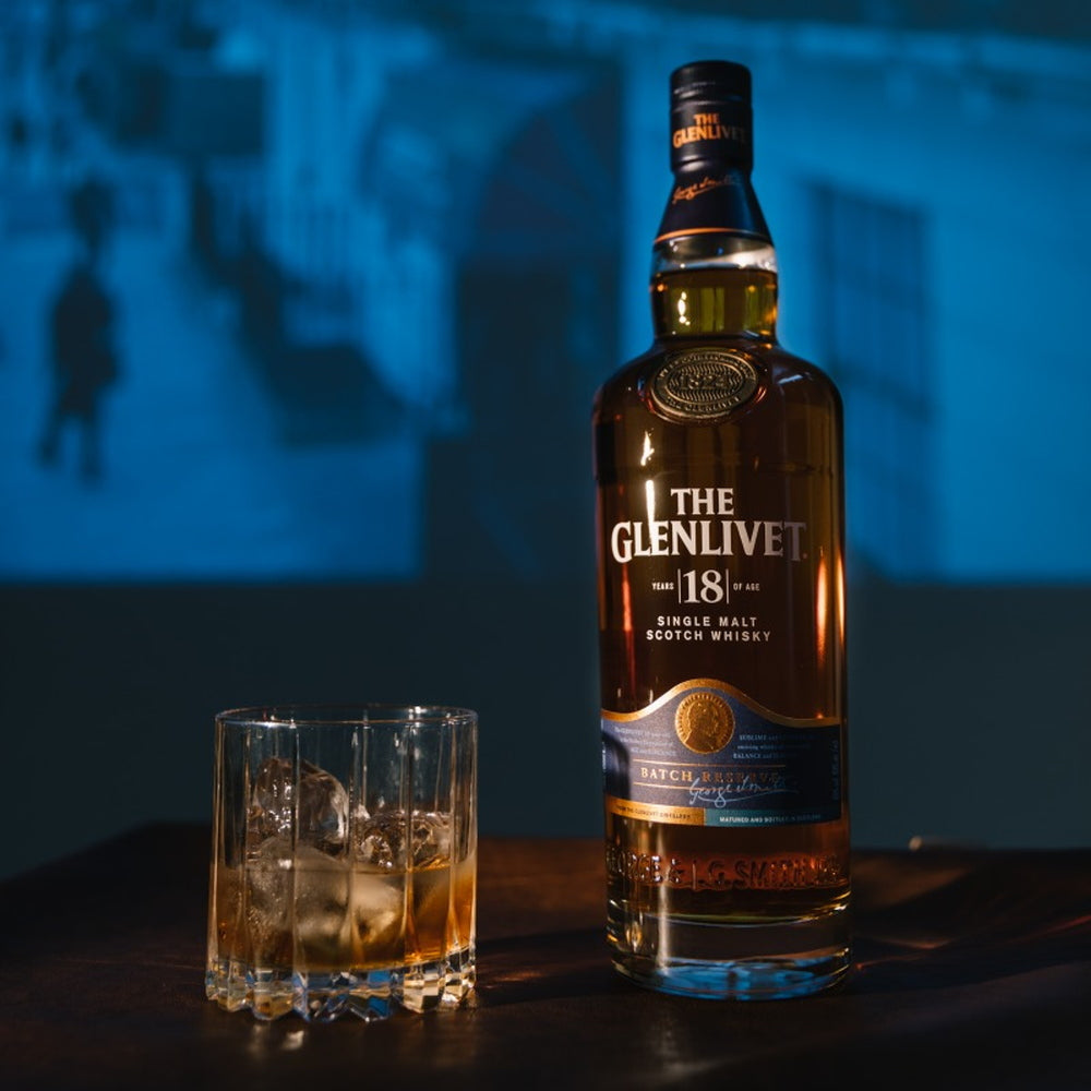 【ギフトカード】1824年創業スコッチ・ウイスキー ザ・グレンリベット  18年 箱入 700ml