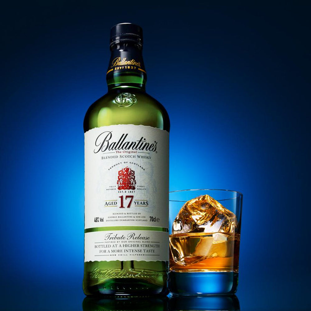 【ギフトカード】1827年創業スコッチウイスキー　バランタイン 17年　トリビュートリリース　700ml（2本）