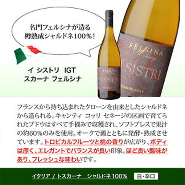 世界のシャルドネ 飲み比べ 5本セット【クール便】