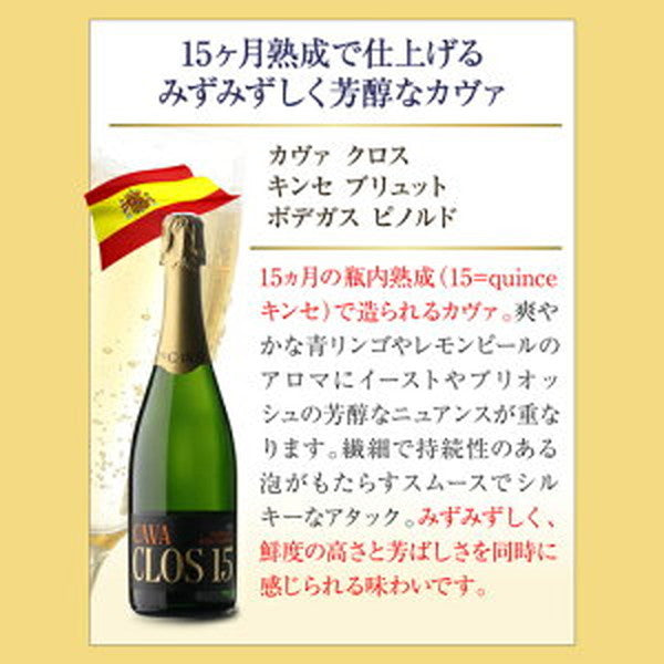 シャンパン製法 辛口泡6本セット【常温便】