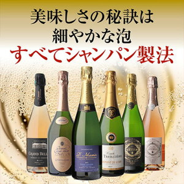 フランスシャンパン製法6本セット【クール便】