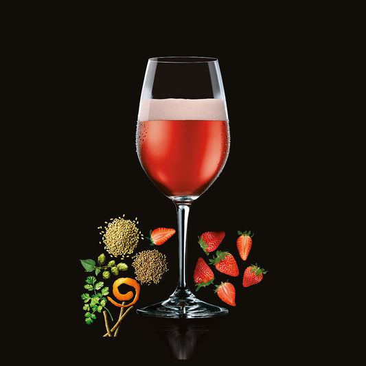 【ギフトカード】バルセロナNo1ブルワリーDAM社の「イネディット」プレミアムビール 　ロゼ1本