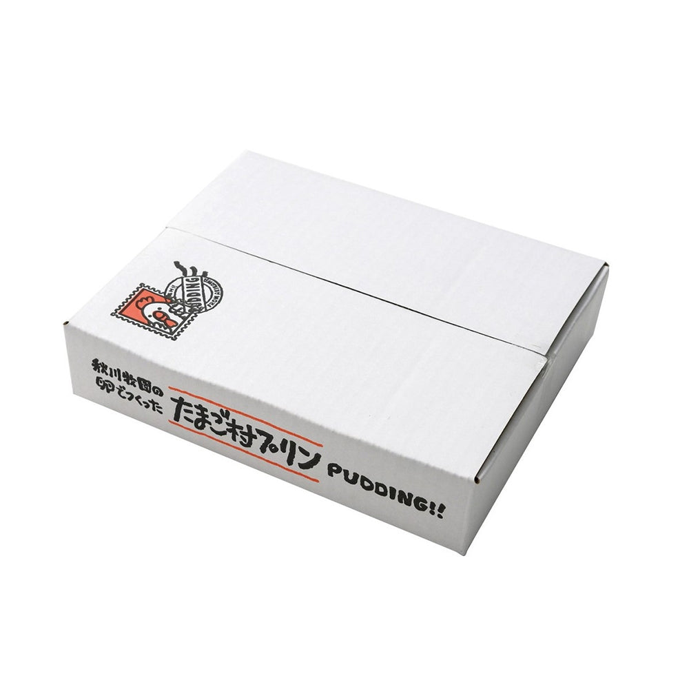 秋川牧園の卵でつくったたまご村プリン４個