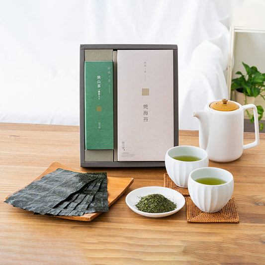 一番茶入り狭山茶・焼海苔 (2種セット)